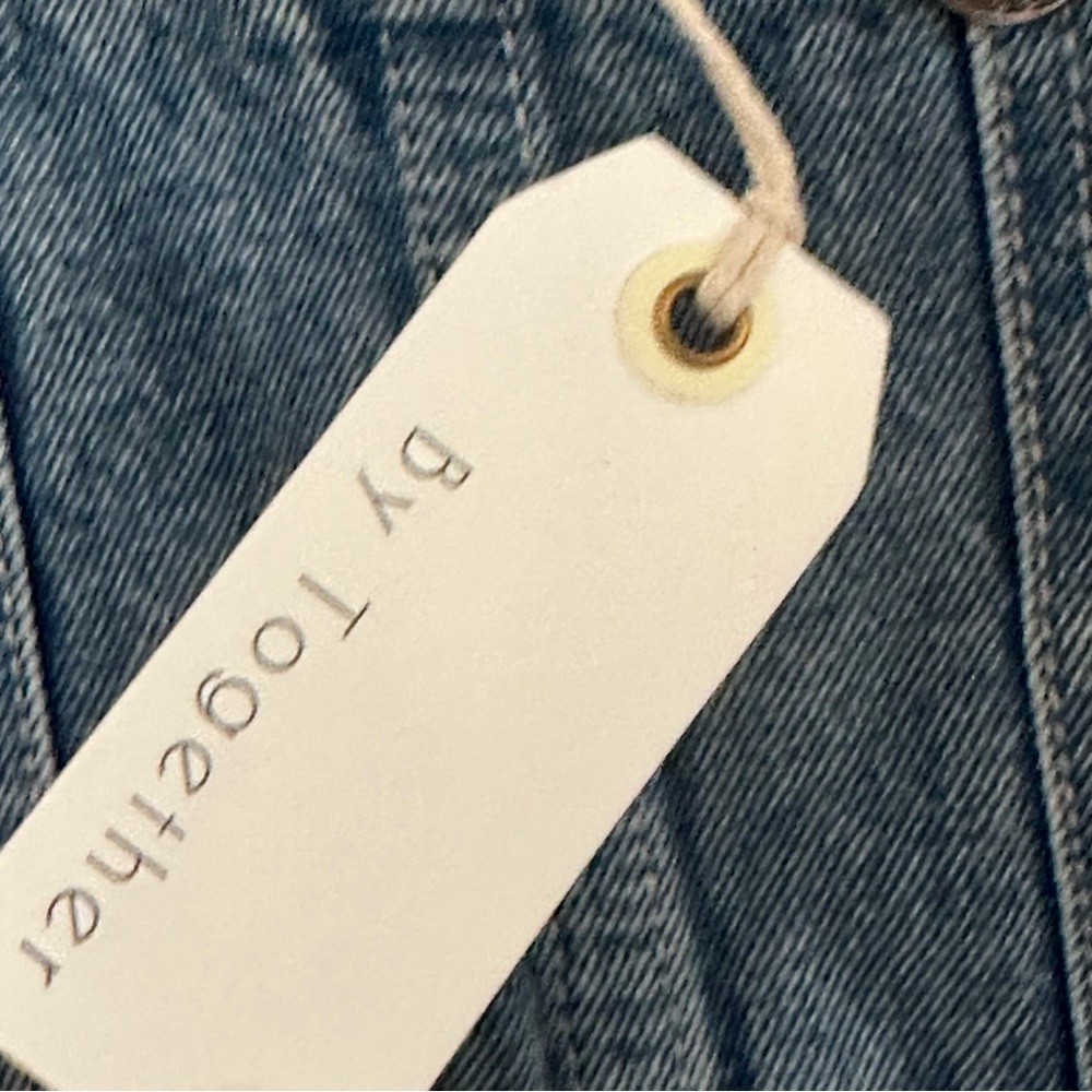 NWT By Together Denim Jeans Jean  Women’s Overalls Size Small S - Picture 3 of 11